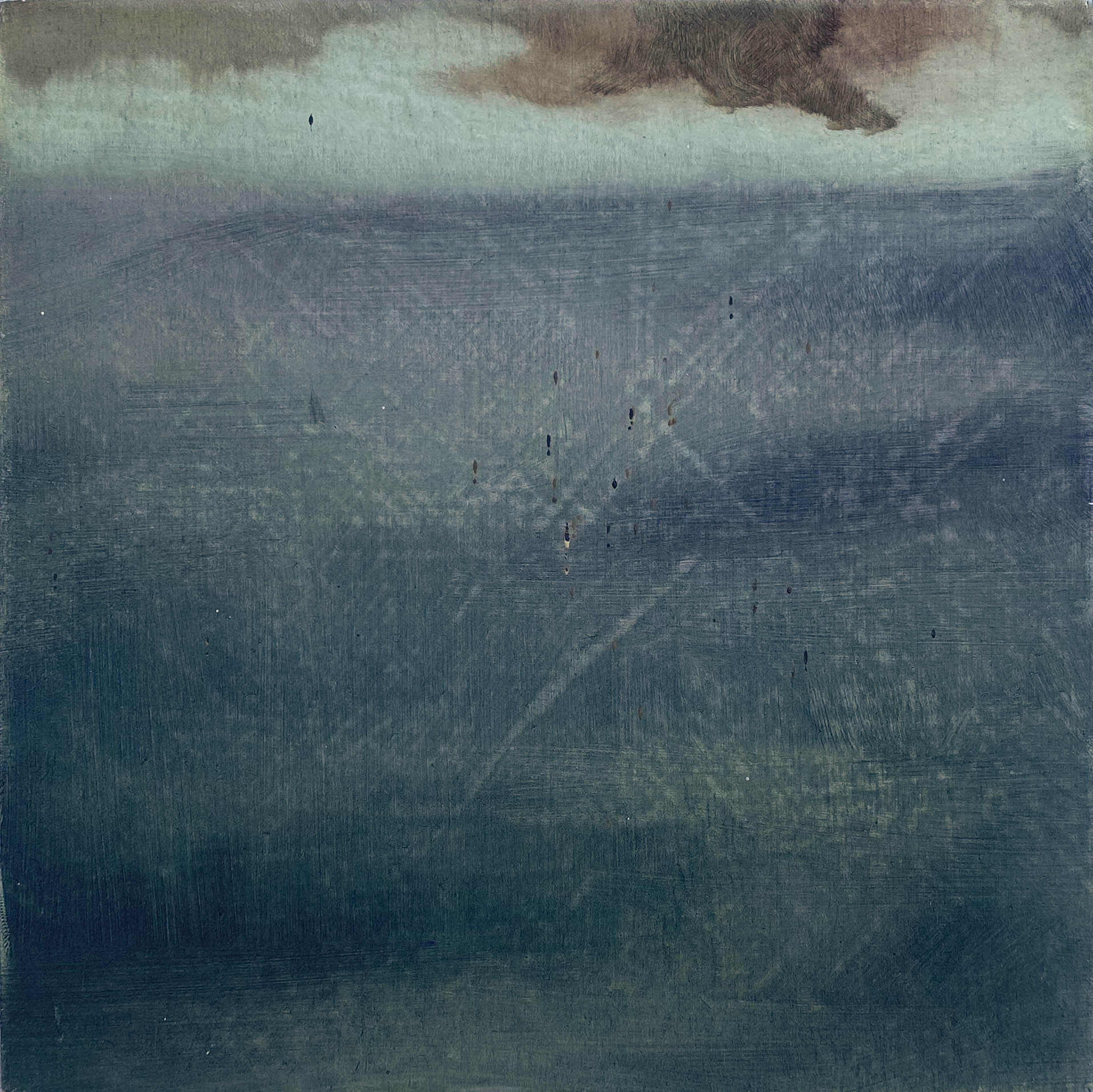 An oil painting by Christiana Ferroggiaro