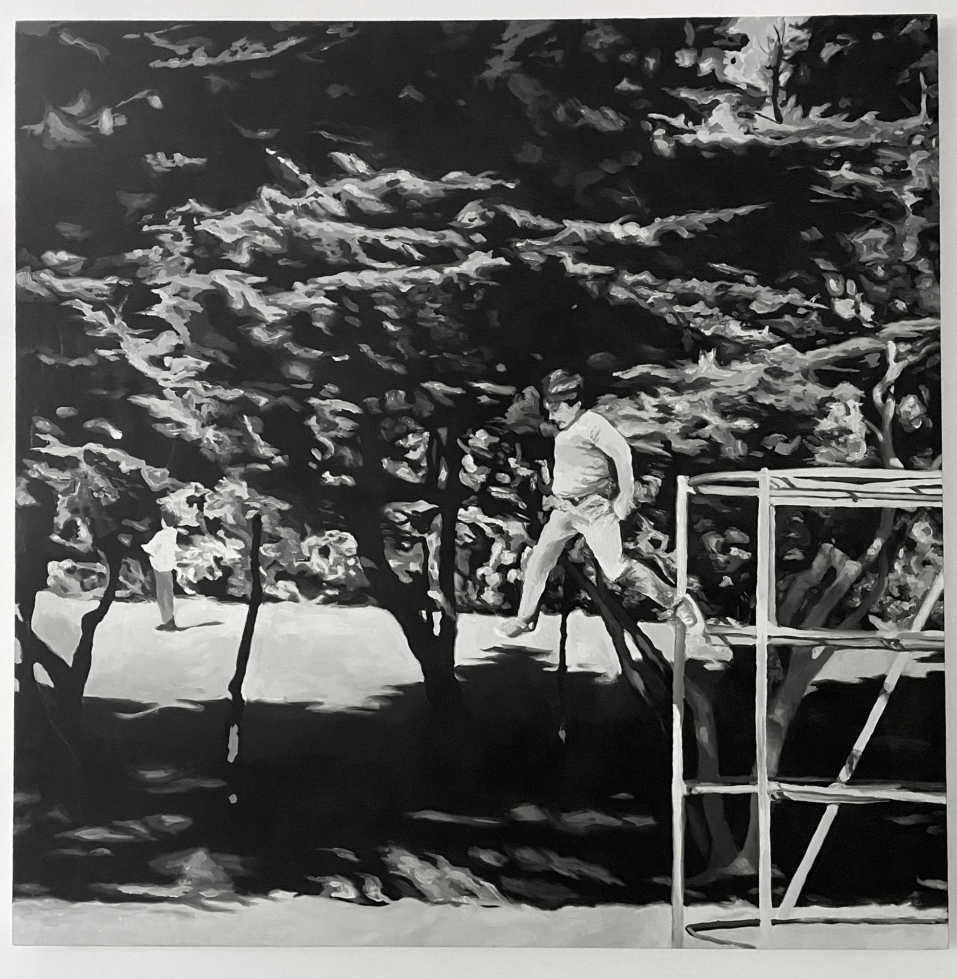 An oil painting by Christiana Ferroggiaro