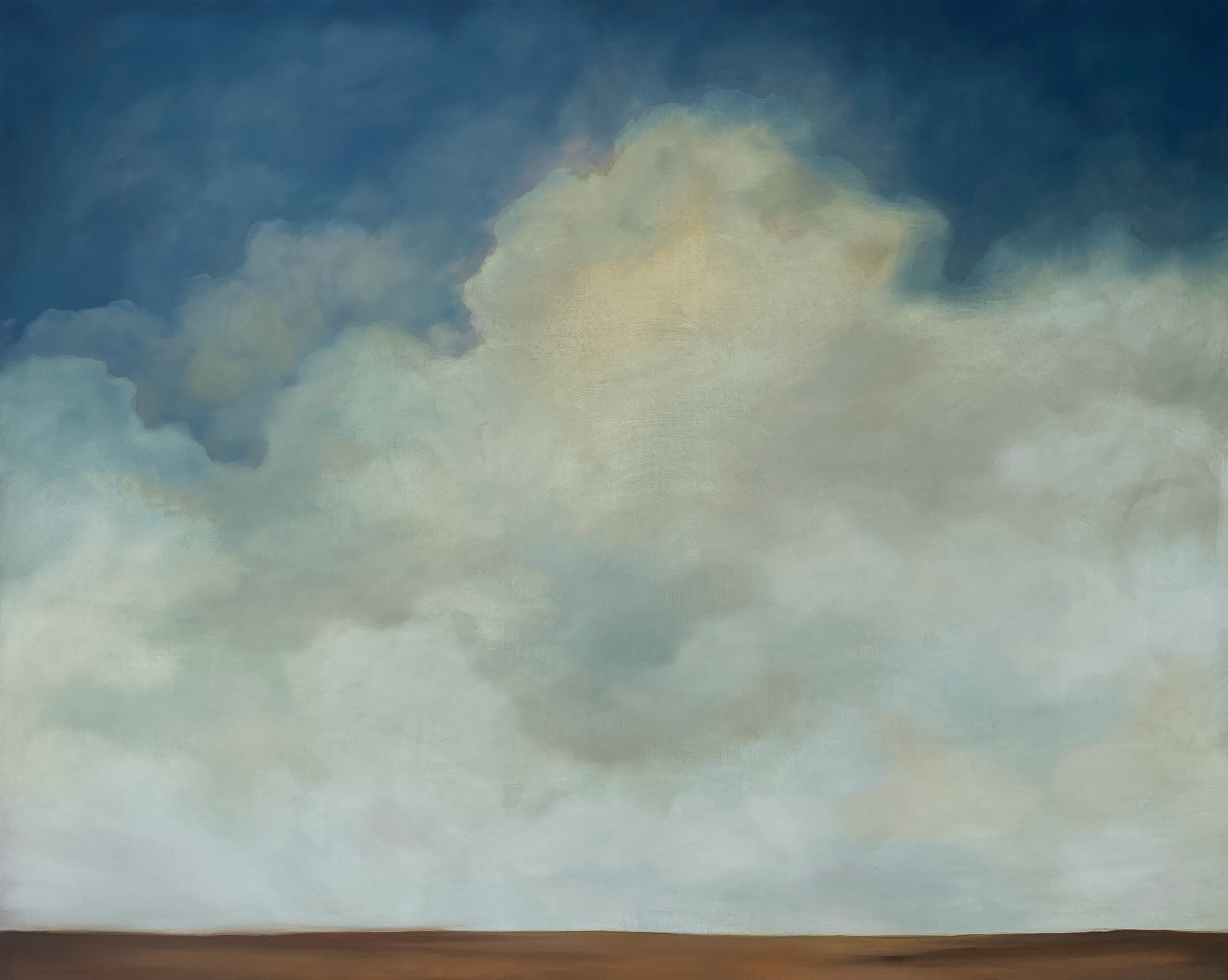 An oil painting by Christiana Ferroggiaro