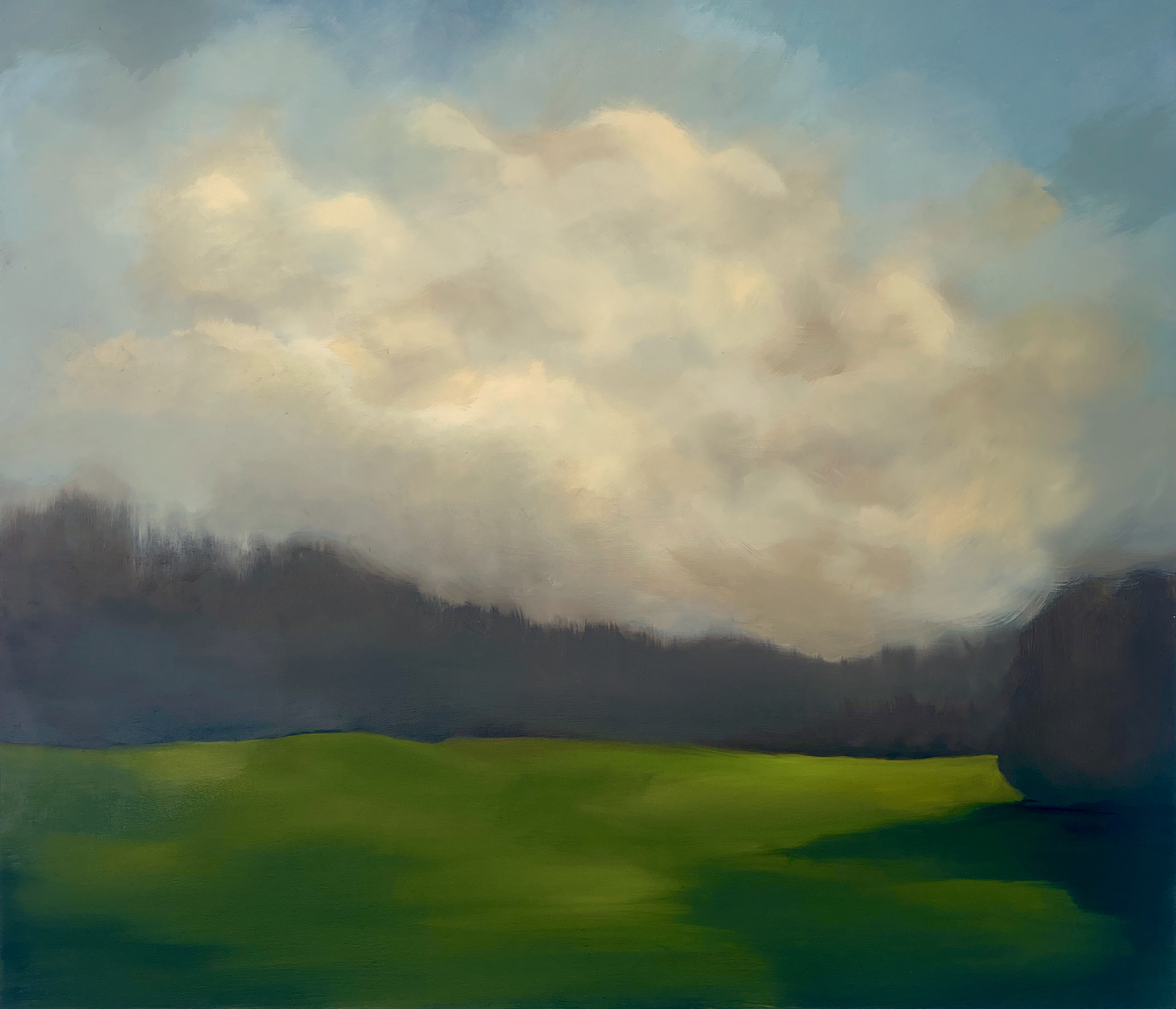 An oil painting by Christiana Ferroggiaro