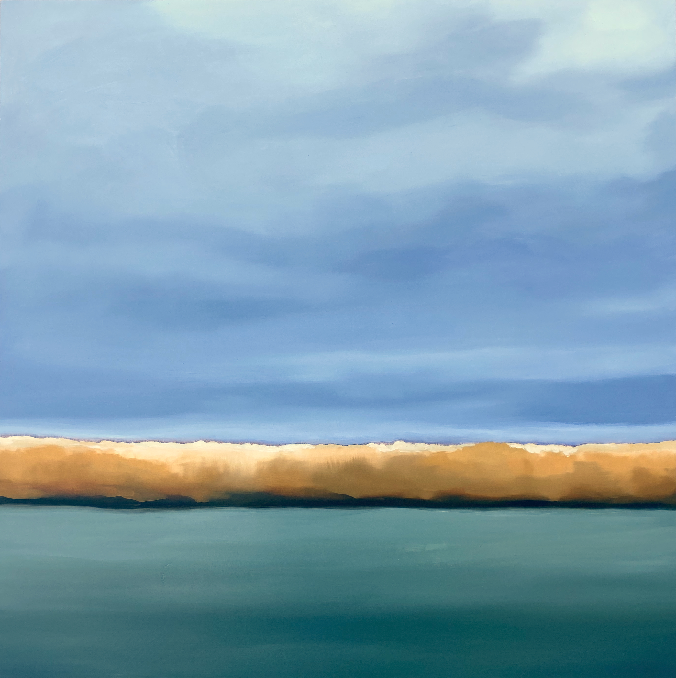 An oil painting by Christiana Ferroggiaro